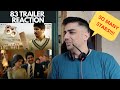 83 | Official Trailer |REACTION Hindi | Ranveer Singh | Kabir Khan | IN CINEMAS 24TH DEC