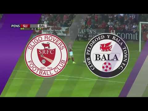 2022 July 14th Sligo Rovers versus Bala penalties