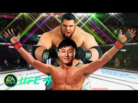 UFC4 Doo Ho Choi vs Sadj Garibi EA Sports UFC 4 PS5 Super Fight