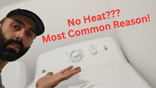 Most Common Reason GE/Hotpoint Dryer Is Not Heating