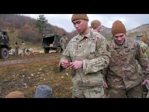 U.S. Army Contingency Response Force in Europe | Live Fire a M136E1 AT4-CS confined SL Anti-Armor