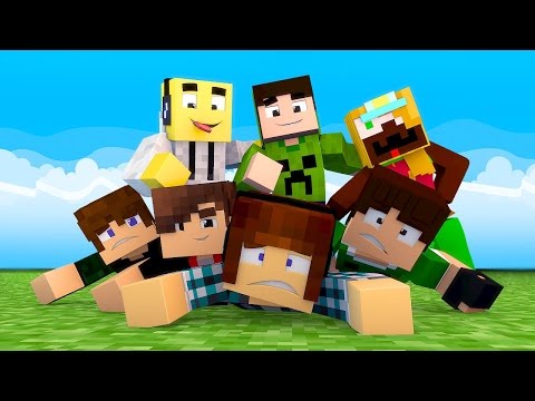 Minecraft MINECRAFT YOUTUBERS ROOM HUNGER GAMES   Lucky Block Mod   Modded Mini Game