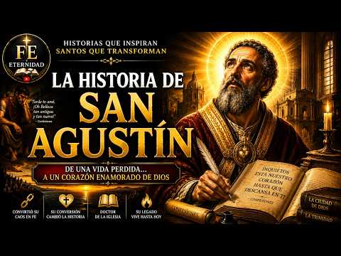 LA IMPACTANTE HISTORIA DE SAN AGUSTÍN | DEL PECADO A LA SANTIDAD