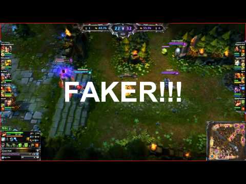 Grimly with the Teemo Faker plays!!!!