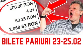 PARIURI & BILETE 24-26.02 🍀FACI PARIU #363
