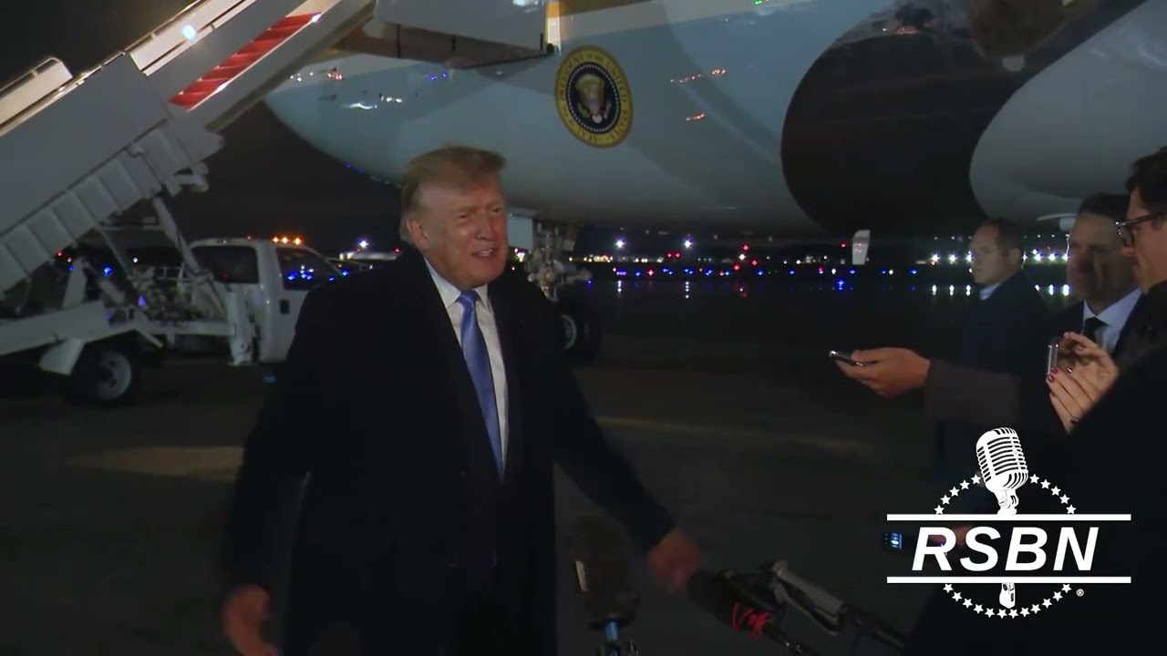 President Trump Speaks to Press After Attending Presidents Cup Golf Tournament - 09/27/26