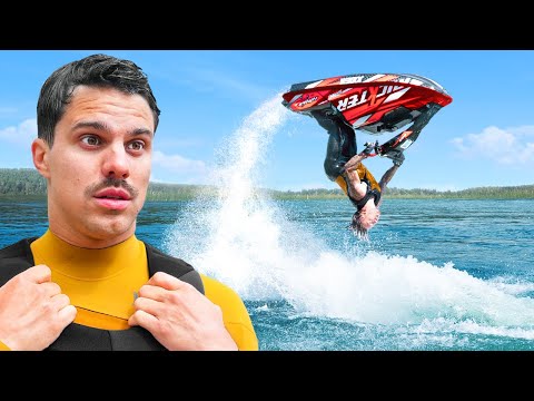 I Backflipped a Jet Ski With No Experience