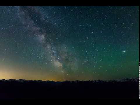 Hurricane Ridge Milky Way Timelapse - Olympic National Park