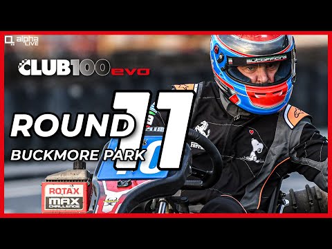 CLUB100 Round 11 | LIVE | Buckmore Park | Rotax Arrive and Drive Karting