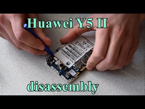 Huawei Y5 II cun-l21 Gold disassembly