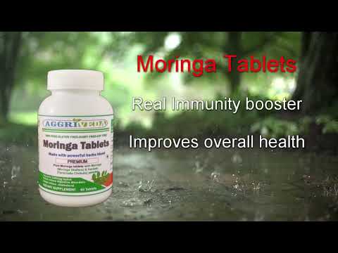 Moringa tablet 1000mg 60tablets in bottle -moringa oleifera ...