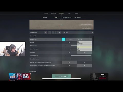 SEN TenZ reacts to the *NEW* Crosshair Settings
