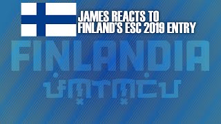 JAMES REACTS TO &quot;LOOK AWAY&quot; by DARUDE feat. SEBASTIAN REJMAN - FINLAND ESC 2019