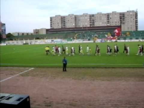Viktória FC - FC Bayern - Bevonulás