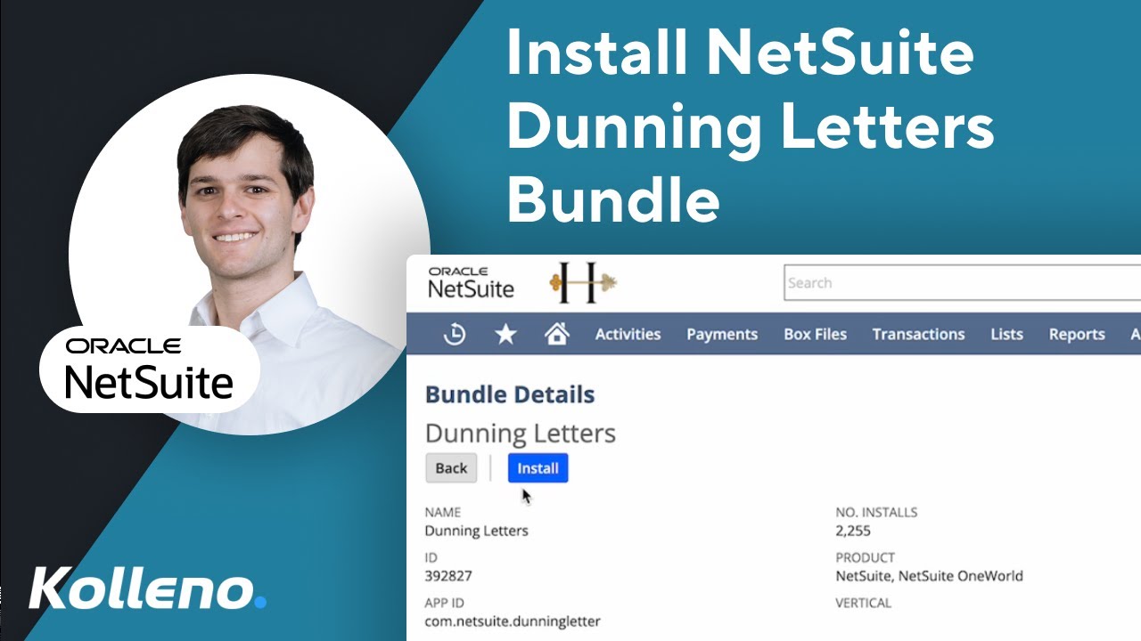 NetSuite Tutorial  |  Install and Activate NetSuite Dunning Letters Bundle
