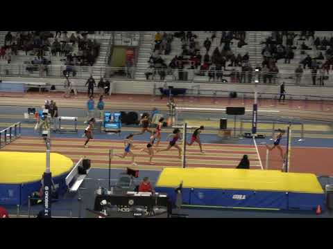 7A Girls 60 Meter Hurdles Prelims Heat 1 AHSAA Indoor Track 2026 State Championship Meet Alabama