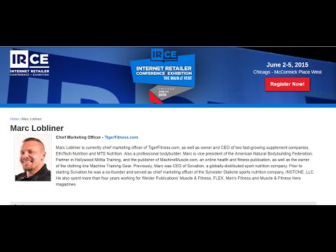 Marc Lobliner Invited to Speak at the IRCE! | Tiger Fitness