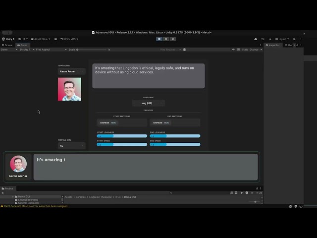Lingotion Thespeon video