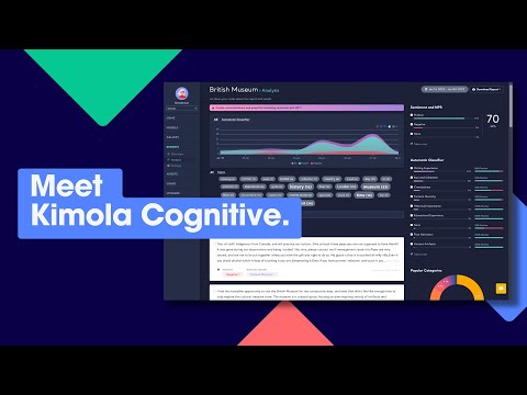 Introduction to Kimola Cognitive
