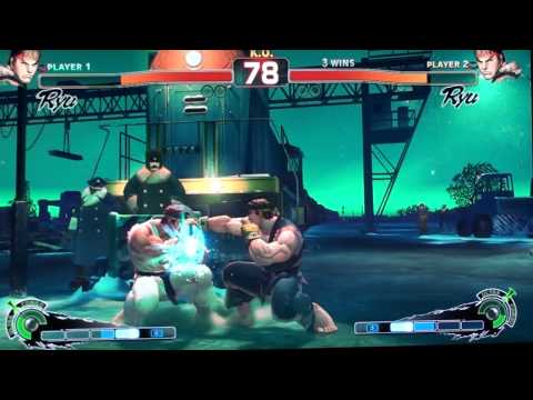 Ryan Hart (Ryu) @ DL (Pt. 9/) - Versus Axel aka Mechar (White Ryu)
