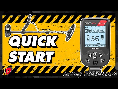 Nokta Simplex Ultra metal detector ready in 5 minutes! Top settings & tips for troubleshooting 💡