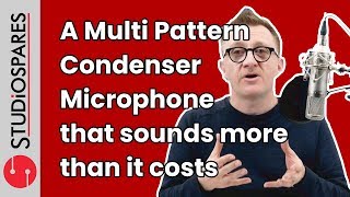 Video thumbnail for A Multi Pattern Condenser Microphone that sounds more than it costs | The Studiospares S2000 by Studiospares TV