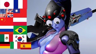 Widowmaker Ult in Different Languages - Overwatch 2