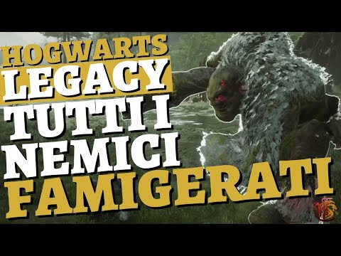 All Notorious Enemies HOGWARTS LEGACY GUIDE ITA