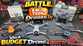 BATTLE of the TEMU Drones | Which BUDGET Drone is BEST??