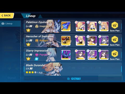 HI3 SEA [EX Abyss] RL D407: HoD Minion 910 pts - PE(S0) HS SI, 3* Dudu ELF