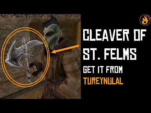 Cleaver of St. Felms - Tribunal Temple Walkthrough (TES III Morrowind)