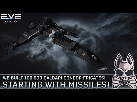 Getting Started With Missiles & The Caldari CONDOR!! || EVE ECHOES Final Test