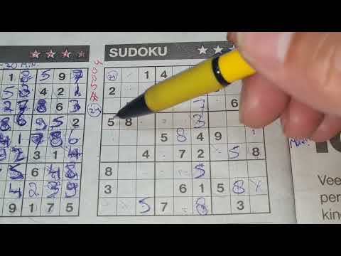 (#5004) Friday Four Stars Sudoku puzzle. Bonus Extra edition. 08-12-2022 Extra part 2 of 4