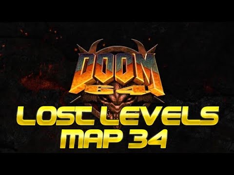 Doom 64 Walkthrough - Lost Levels (Plant Ops - Map 34)