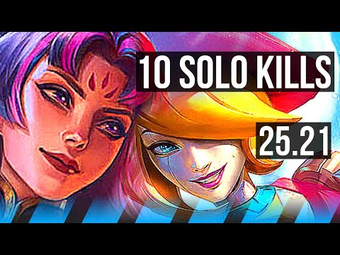 DIANA vs ORIANNA (MID) | 19/1/2, 10 solo kills, Legendary | EUW Master | 25.21