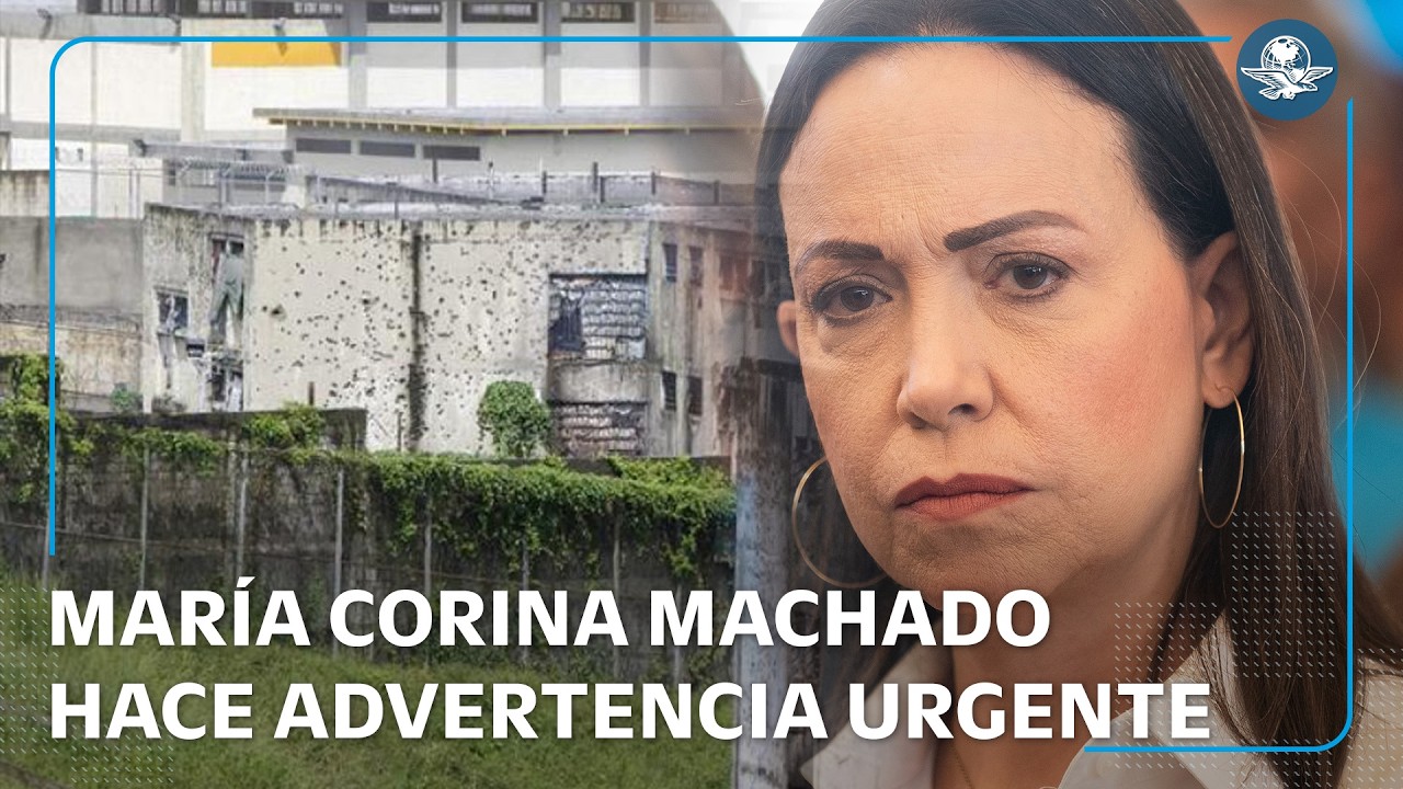 Machado alerta sobre amenazas de ejecuciones extrajudiciales a presos políticos en Venezuela
