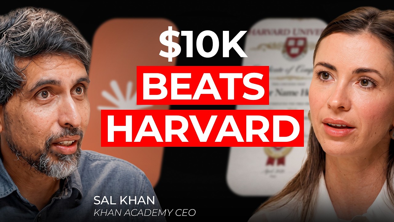 Khan Academy CEO: The Real AI Opportunity Is in Boring Industries | Sal Khan