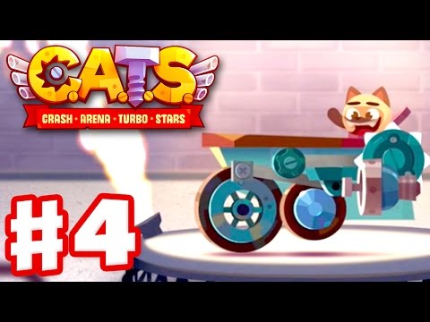 CATS: Crash Arena Turbo Stars - Gameplay Walkthrough Part 4 - Surfer with Blade and Laser! (iOS) - YouTube