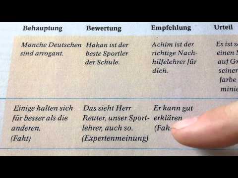 Stellungnahme Oberstufe Beispiel / Reizwortgeschichte ...