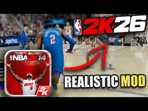 HOW TO MOD NBA 2K14 TO NBA 2K26 ROSTER (TUTORIAL)