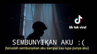 Download lagu teruslah sembunyikan aku sampai kau lupa (SEMBUNYIKAN AKU - EGHA DE LATOYA) cover agusriansyah mp3