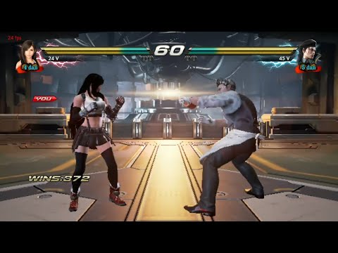 L3 230_6 Josie Tifa vs Dragunov - Tekken 7 ( Uchiha x24 ) Online PC sin Grafica