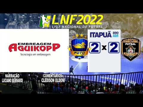 LNF 2022 -  Pato futsal x Marechal.
