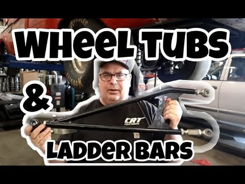 FIXING MR.HANNEYS LADDER BARS & WHEEL TUBS