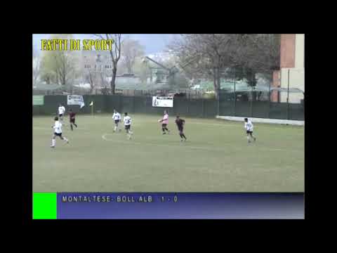 Calcio Rivediamoli :  Montaltese - Boll. Alb.   1-0