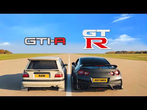 27 YEARS LATER - BUILT PULSAR GTI-R v TUNED R35 GT-R