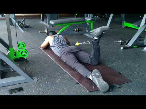 Cable Lying Hip Internal Rotation | myworkouts.io