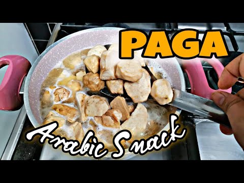 PAGA ARABIC SNACK FOOD By MaNang ROSE Vlog