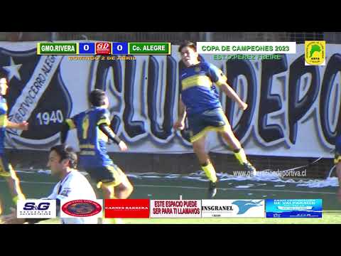 COPA CAMPEONES FASE TRES IDA CMO RIVERA DE LA PEREZ FREIRE VS CERRO ALEGRE DOMINGO 2 DE DE ABRIL 202