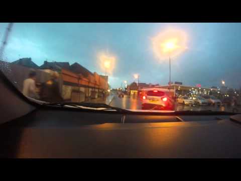 Prestatyn 27.12.2015 - Go Pro drive around the town centre